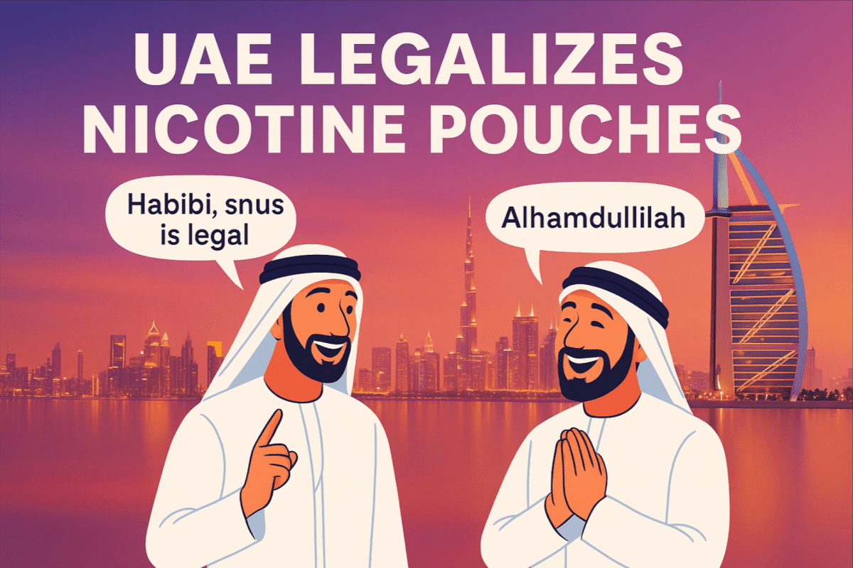 UAE Legalizes Tobacco-Free Nicotine Pouches to Help Smokers Quit Cigarettes - Pouchland