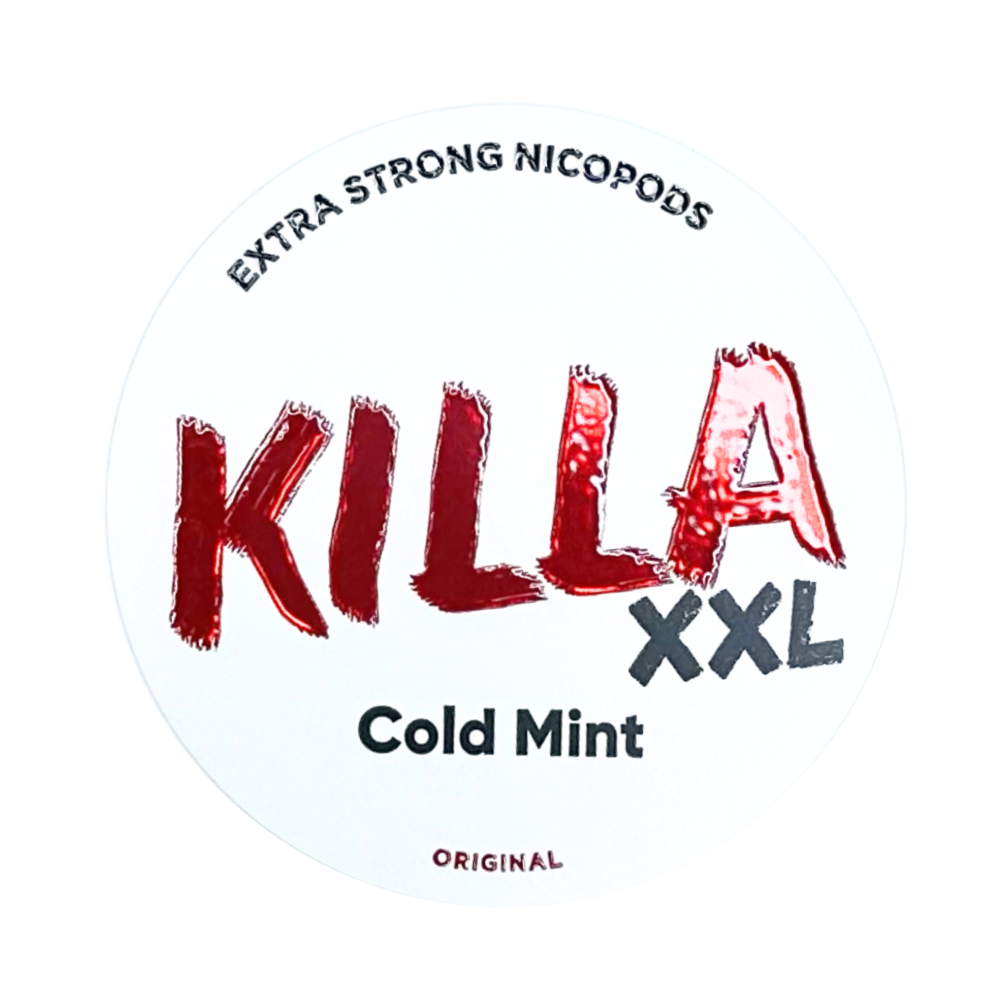 KILLA Cold Mint XXL nicotine pouch can – Slim moist, 13.2 mg, 30 pouches