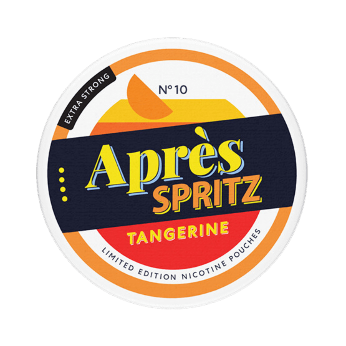Can of Après Spritz Tangerine Extra Strong - Nicotine Pouches