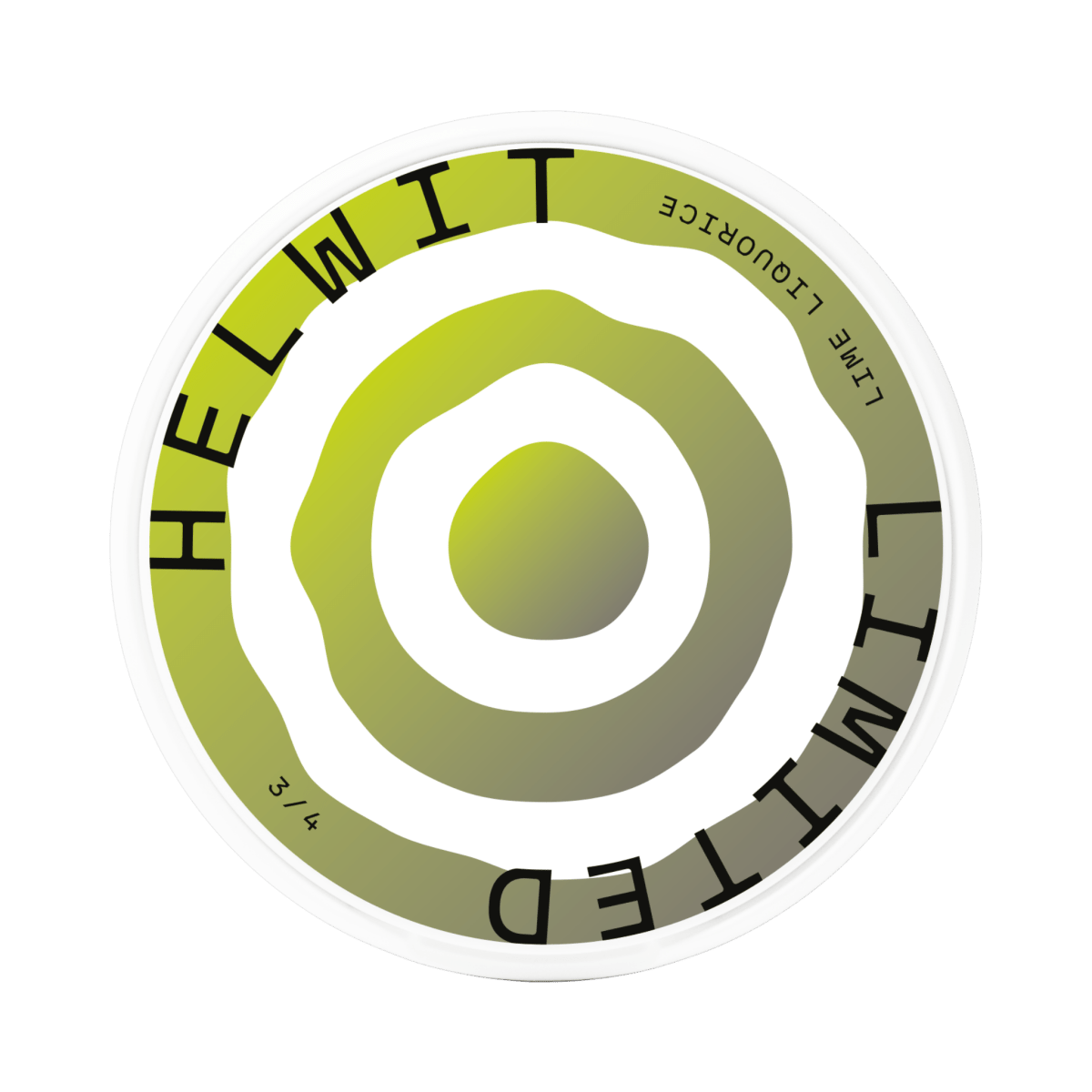 Helwit Lime/Liquorice - Limited Edition - Swedie