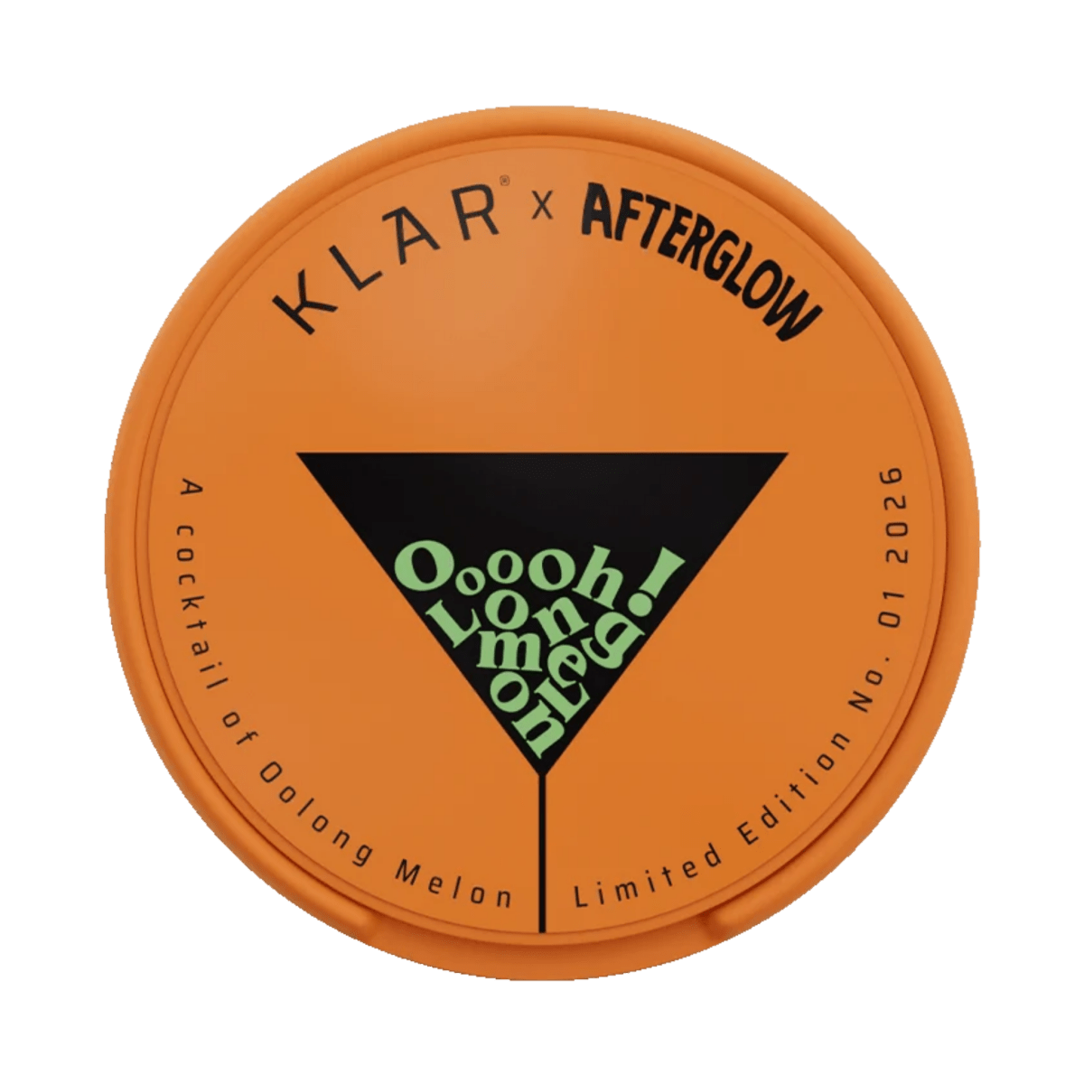 KLAR Afterglow Edition Oolong Melon Mini Regular can – Mini semi-moist, 3.2mg, 20 pouches