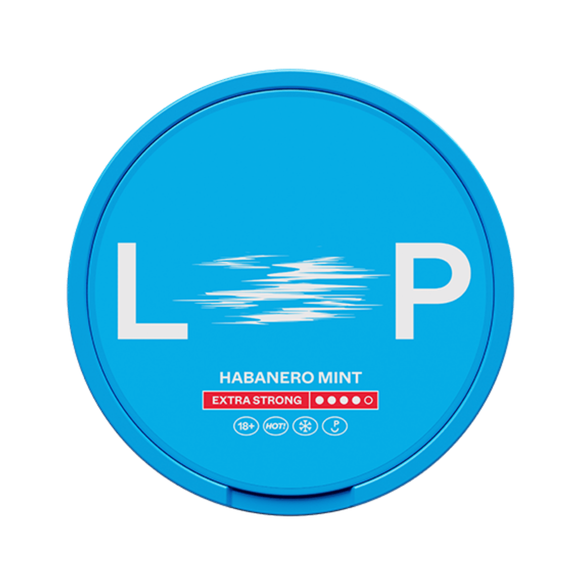 Can of LOOP Habanero Mint Extra Strong - Nicotine Pouches