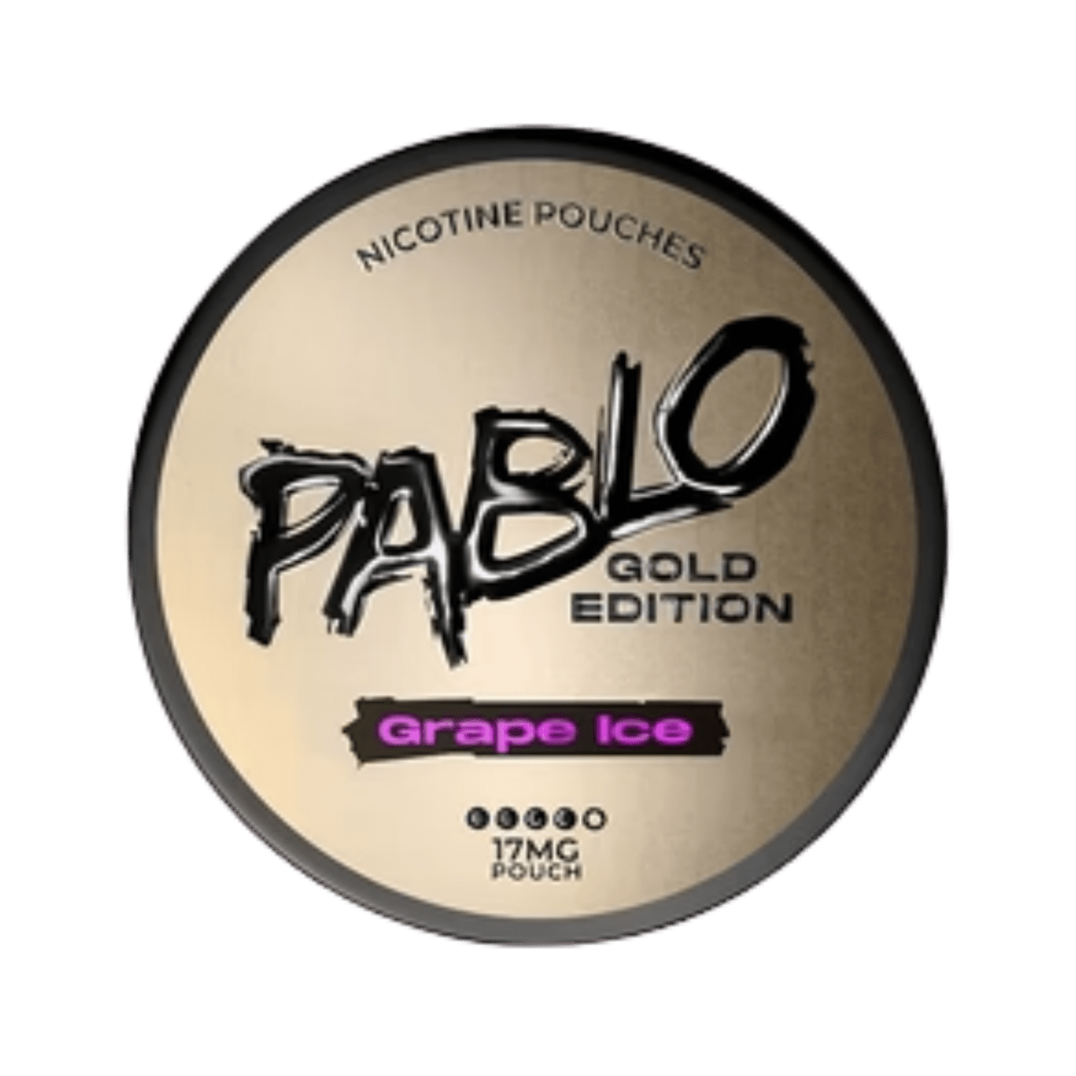 Can of Pablo Gold Edition Grape Ice – Nicotine Pouch