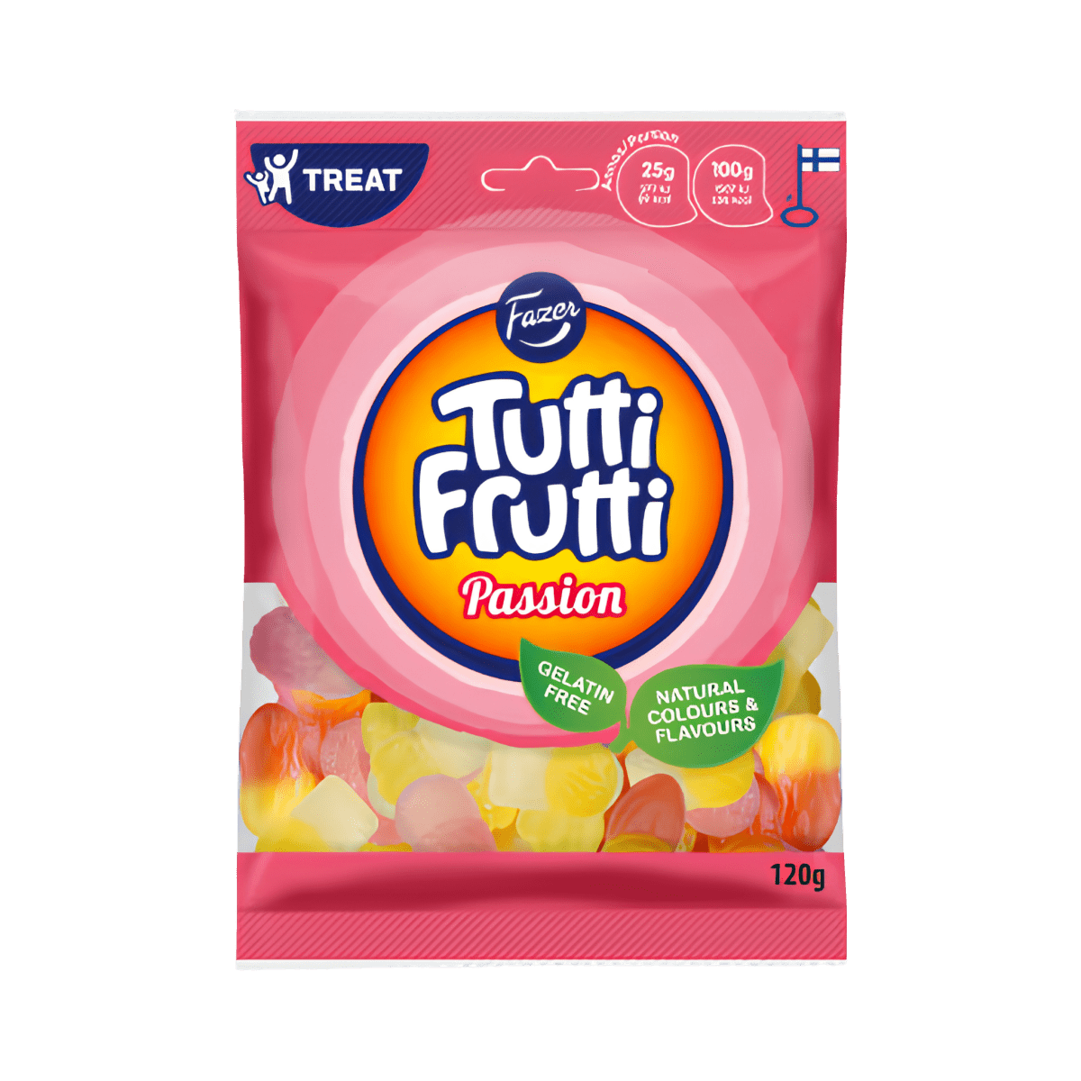 Tutti Frutti Passion 120g - Pouchland