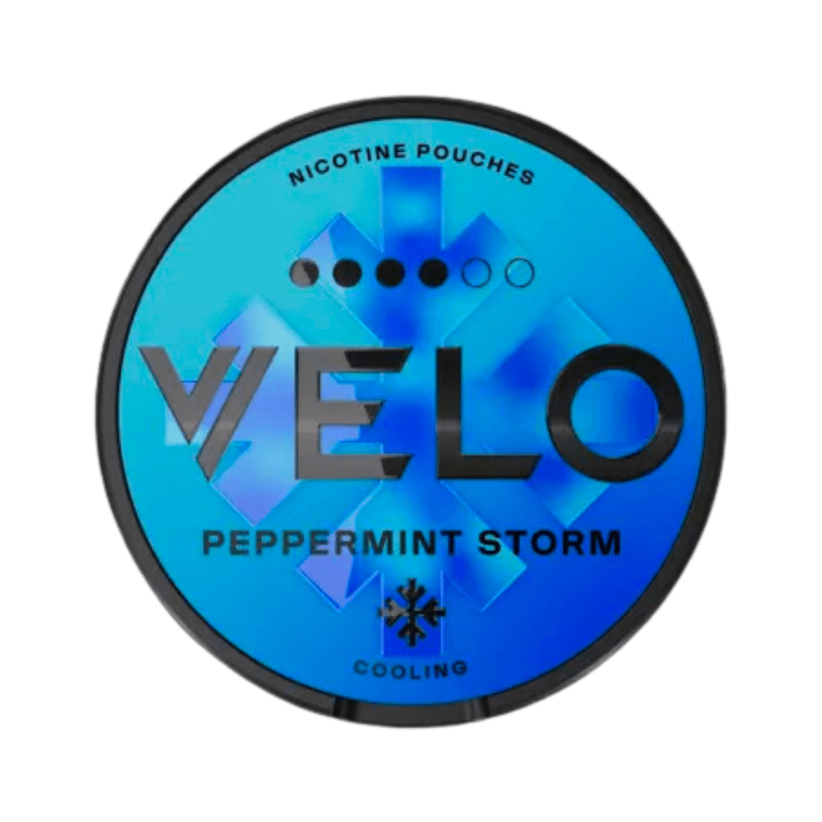 Can of VELO Peppermint Storm - Nicotine Pouches