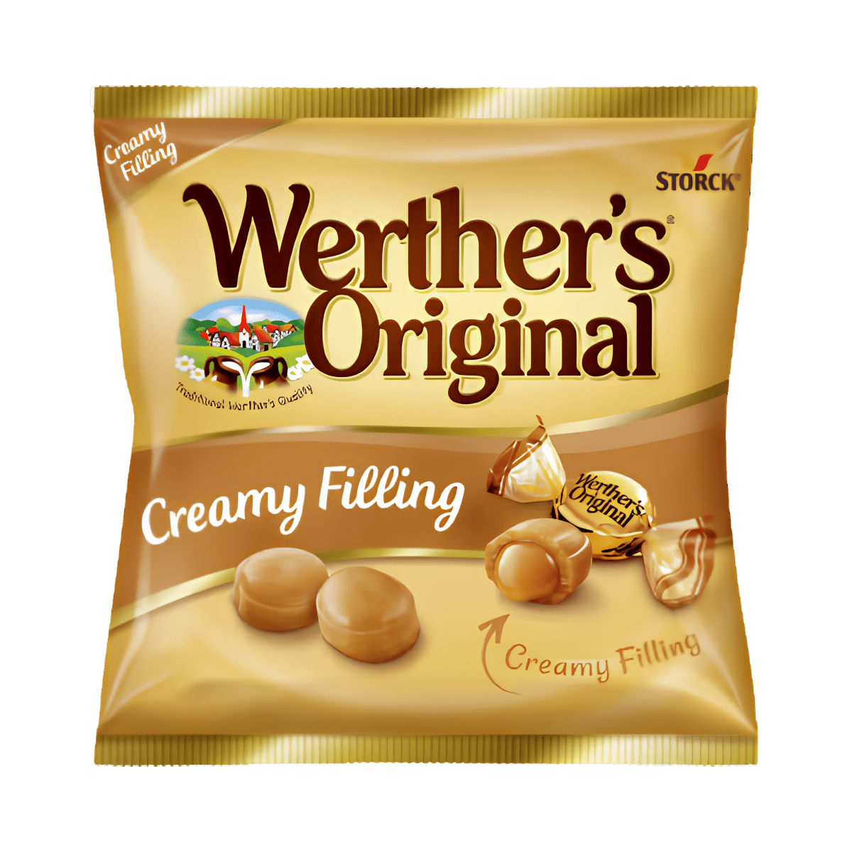 Werther's Original Creamy Filling 135g - Pouchland