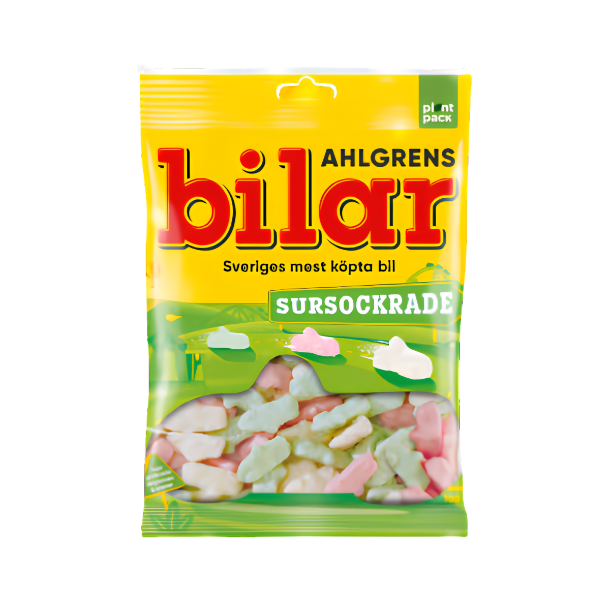 Ahlgrens Bilar Sour Sugared 100g - Pouchland