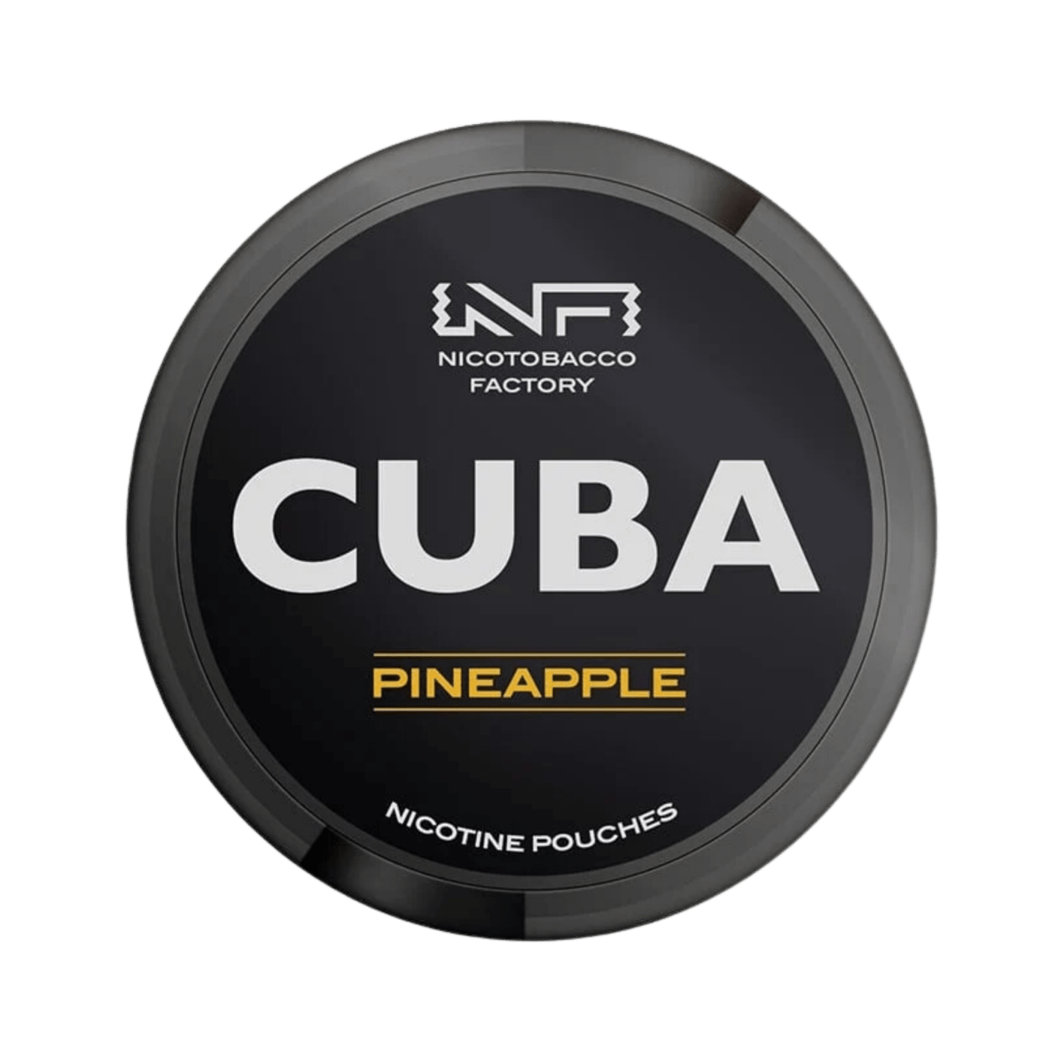 Can of CUBA Pineapple - Nicotine Pouches