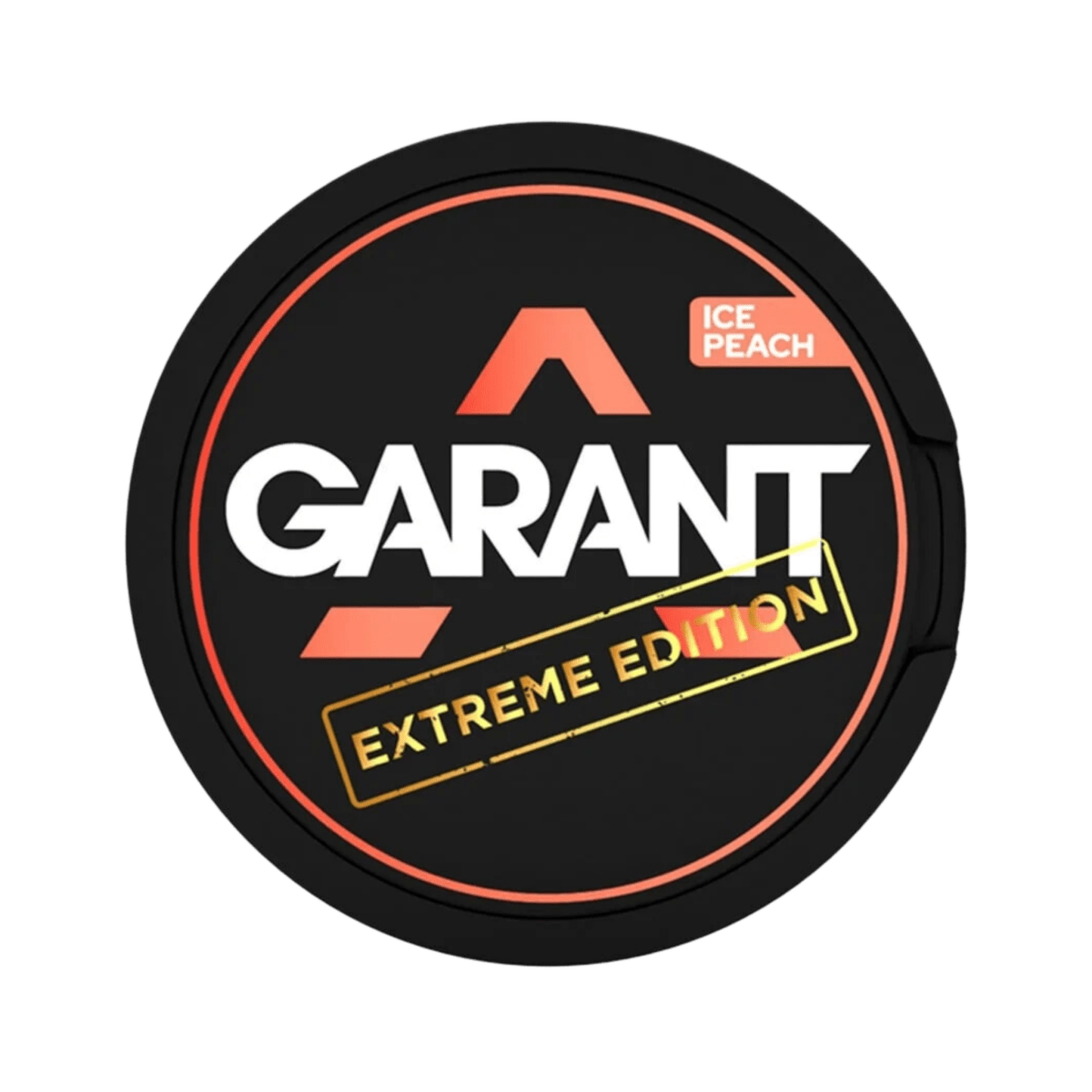 Can of GARANT Extreme Ice Peach - Nicotine Pouches