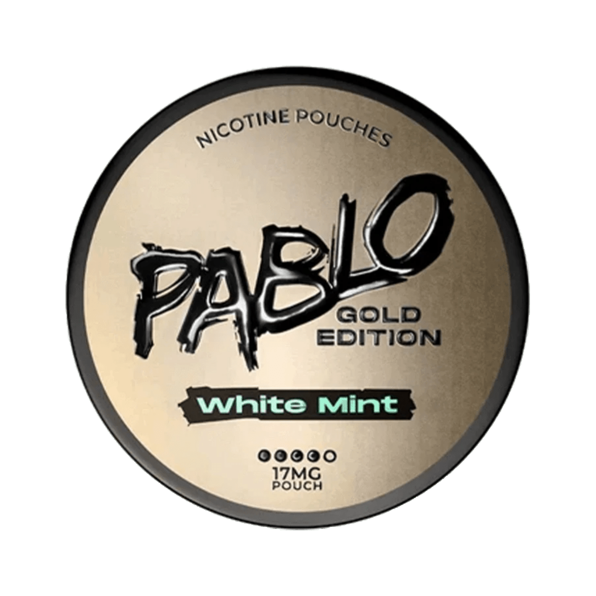 Can of Pablo Gold Edition White Mint – Nicotine Pouch
