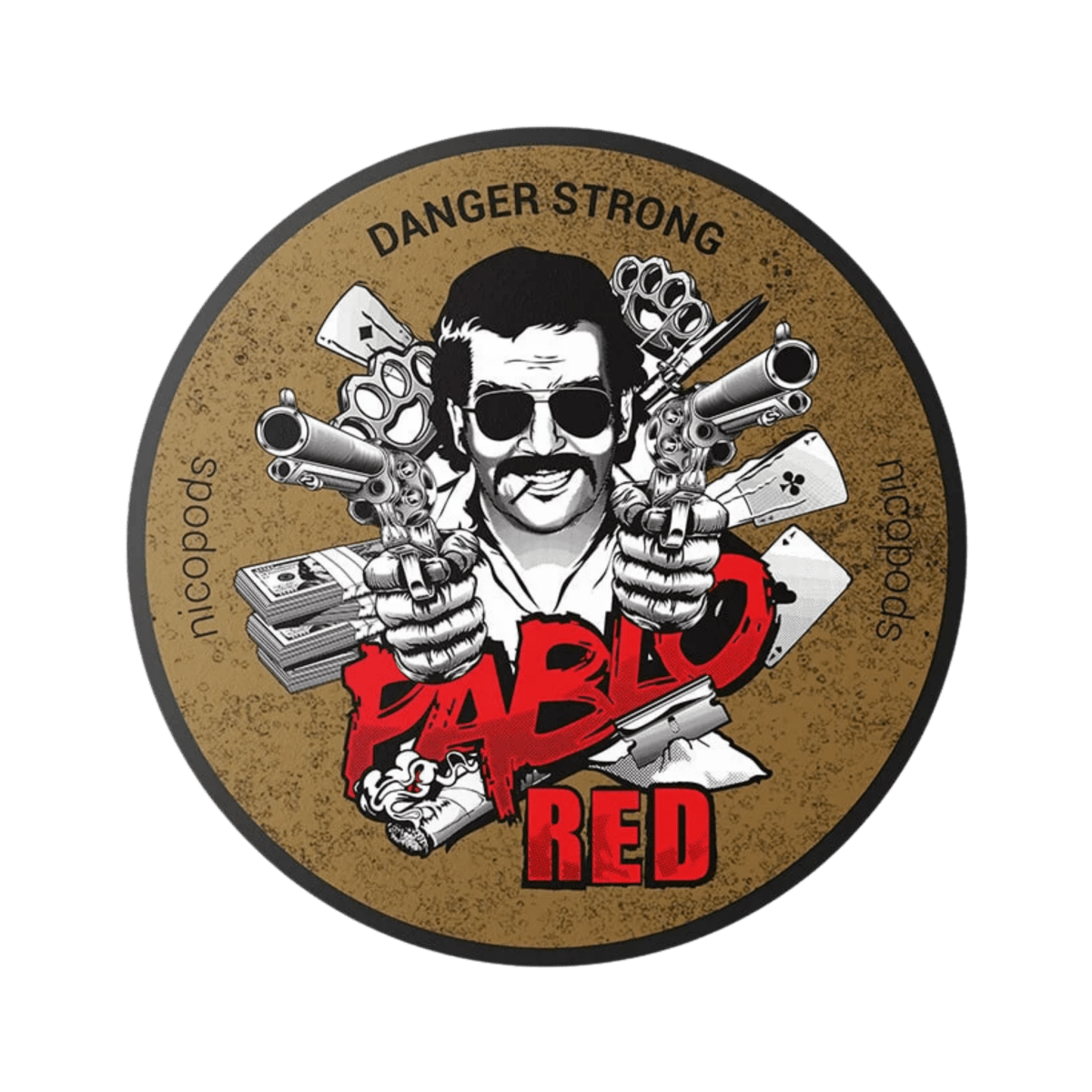 Can of Pablo Red – Nicotine Pouch